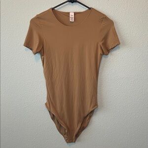 Victoria’s Secret Bodysuit Tan Size Medium